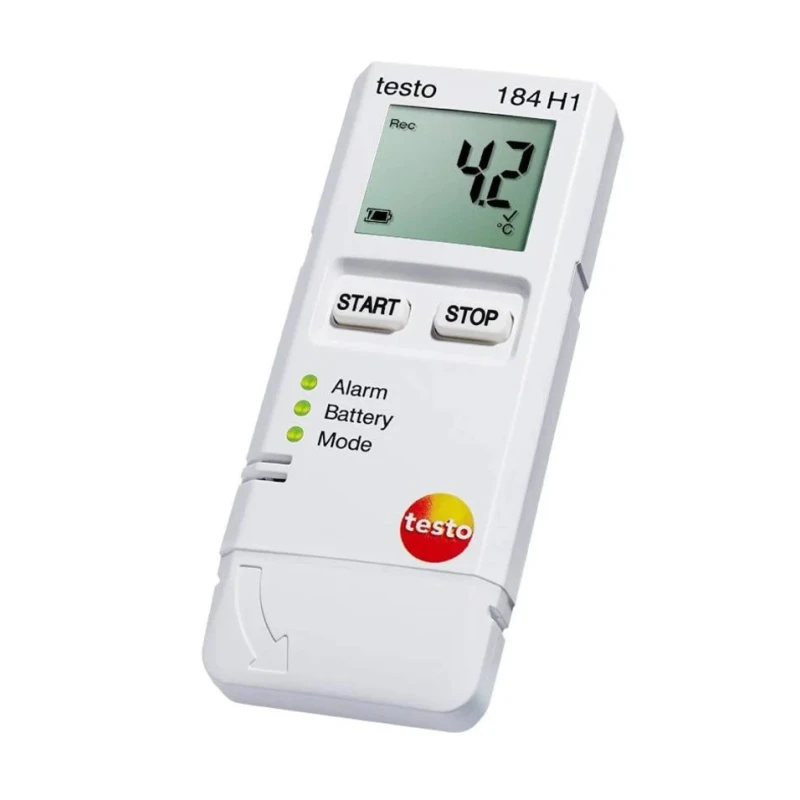 Testo 184-H1 Temperature Data Logger USB 2 Channel Battery Powered 64,000 Readings 0572 1845