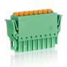 Phoenix Contact FMC 1.5/8-ST-3.5-RF Series Pluggable Terminal Block, 8-Contact, 3.5 mm Pitch, 1 Row, Female 1952089