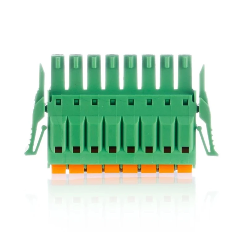 Phoenix Contact FMC 1.5/8-ST-3.5-RF Series Pluggable Terminal Block, 8-Contact, 3.5 mm Pitch, 1 Row, Female 1952089
