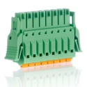Phoenix Contact FMC 1.5/8-ST-3.5-RF Series Pluggable Terminal Block, 8-Contact, 3.5 mm Pitch, 1 Row, Female 1952089