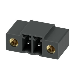 Phoenix Contact COMBICON MC Series Pluggable Terminal Block, 2-Contact, 3.5 mm Pitch, 1 Row, 250V, 8A Current 1789164