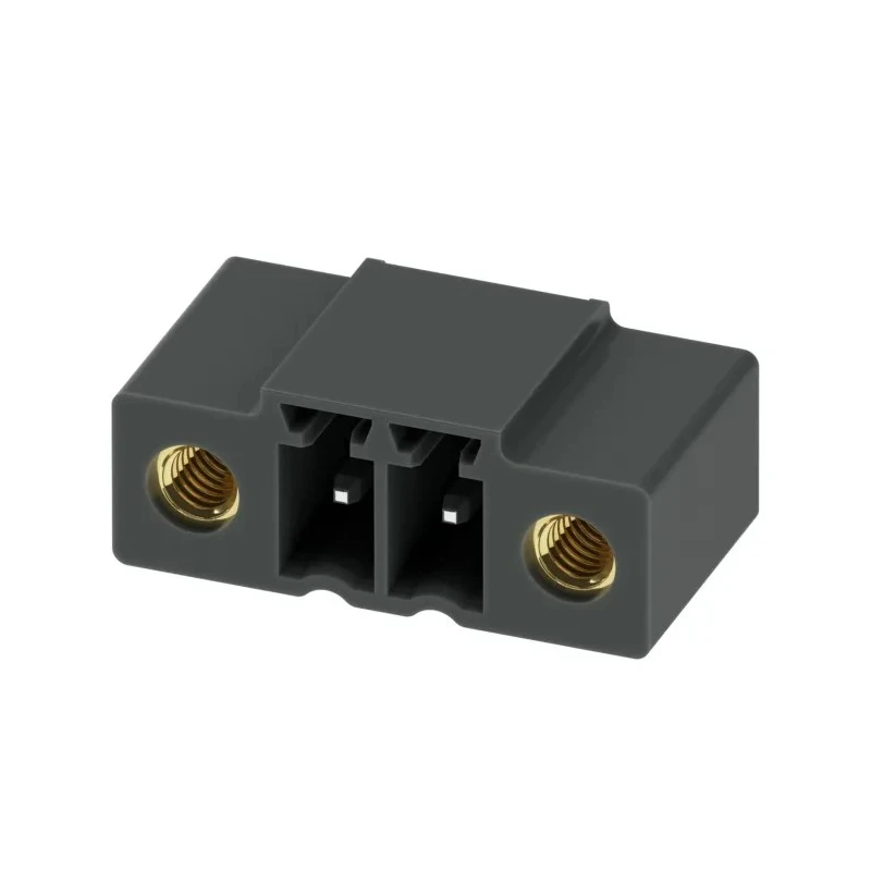 Phoenix Contact COMBICON MC Series Pluggable Terminal Block, 2-Contact, 3.5 mm Pitch, 1 Row, 250V, 8A Current 1789164