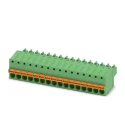 Phoenix Contact FK-MCP 1.5/16-ST-3.5 Series Pluggable Terminal Block, 16-Contact, 3.5 mm Pitch, 1 Row, 320V, 8A 1940046