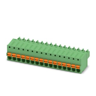 Phoenix Contact FK-MCP 1.5/16-ST-3.5 Series Pluggable Terminal Block, 16-Contact, 3.5 mm Pitch, 1 Row, 320V, 8A 1940046