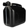 RS PRO Fuel Storage Plastic Jerry Can 10L Capacity Black Diesel Colour Code 851-7512
