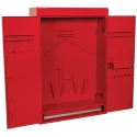 RS PRO Wall Mount Tool Cabinet 1 Drawer Heavy Gauge Steel Red 851-7616