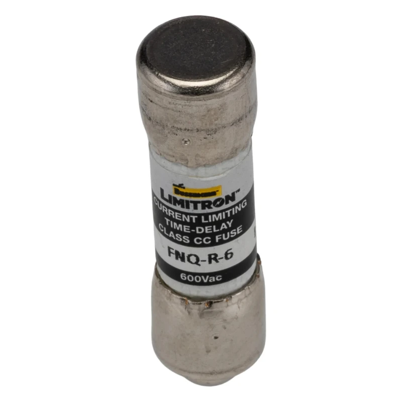 Eaton 6A Time Delay Melamine Cartridge Fuse, 10 x 38 mm, 600V AC FNQ-R-6