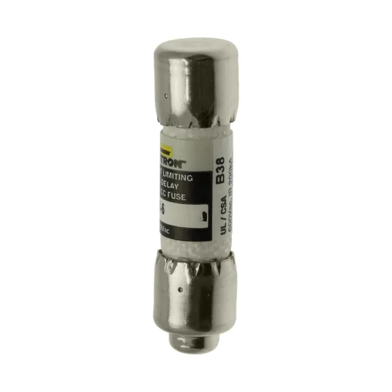 Eaton 6A Time Delay Melamine Cartridge Fuse, 10 x 38 mm, 600V AC FNQ-R-6