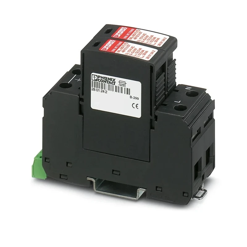Phoenix Contact Surge Arrester VAL Series 30 kA, DIN Rail Mount 2801533