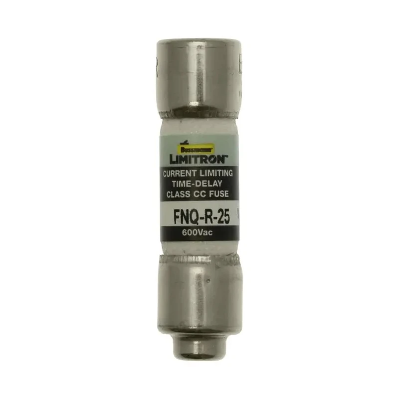 Eaton 25A T Melamine Cartridge Fuse 600V AC, Time Delay, 10 x 38 mm FNQ-R-25
