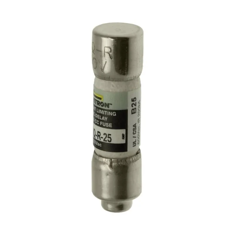 Eaton 25A T Melamine Cartridge Fuse 600V AC, Time Delay, 10 x 38 mm FNQ-R-25