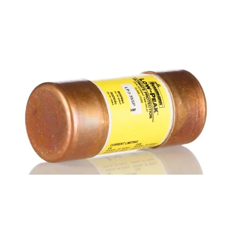 Eaton 35A Centred Tag Fuse Time Delay Current Limiting 300V LPJ-35SP