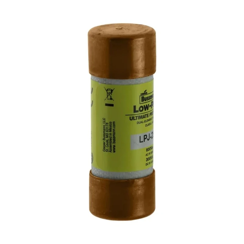 Eaton Time Delay Current Limiting Dual Element Fuse 25A 600V 57.15 mm x 20.57 mm x 20.57 mm LPJ-25SP
