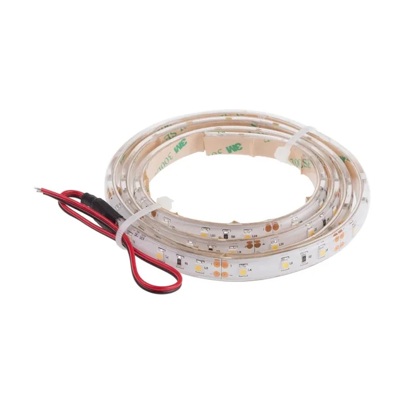 RS PRO 12V White LED Strip 3200K Colour Temperature 1 m Length 60 LEDs/m IP65 Flexible LED Lighting Strip 855-5946