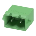 Phoenix Contact Pluggable Terminal Block 2-Contact 5.08 mm Pitch 1 Row Green Polybutylene Terephthalate Housing 12A 1926015