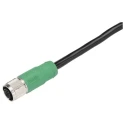 Phoenix Contact Sensor Actuator Cable Female 12 Way M12 to Unterminated 12 Way, 3 m Length 30V 1.5A SAC-12P-3 1554869