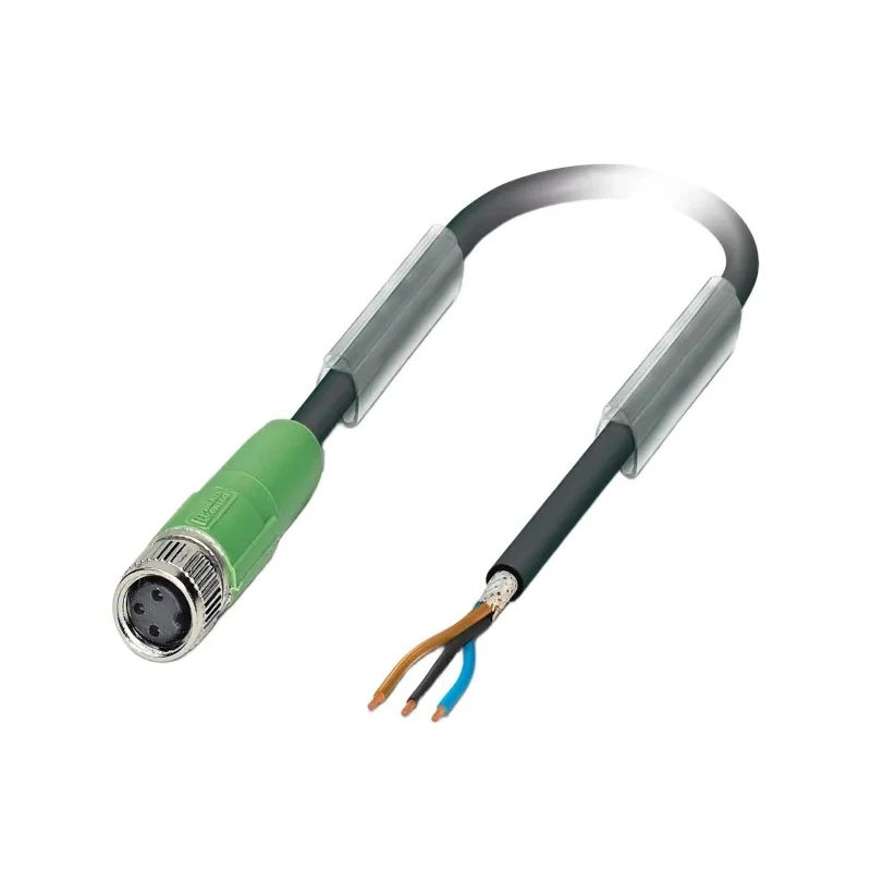 Phoenix Contact Sensor Actuator Cable Female 3 Way Straight to 3 Way Unterminated, Polyurethane Jacket, 5 m, 60V 1521737