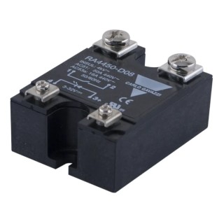 Carlo Gavazzi RA 24 Series Solid State Relay, 50 A Load, 280 V AC Load, Panel Mount, 280V AC/DC Control RA2450HA06