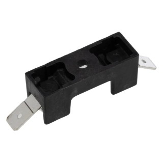 Eaton 20A 6.3 x 32 mm Bolt Mount Bolt Down Fuse Block 300 V AC/DC S-8202-1-R