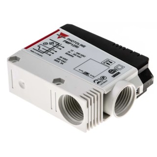 Carlo Gavazzi Retroreflective Photoelectric Sensor, Block Style, 12 m Detection Range, Relay Output, IP67 PMP12RI