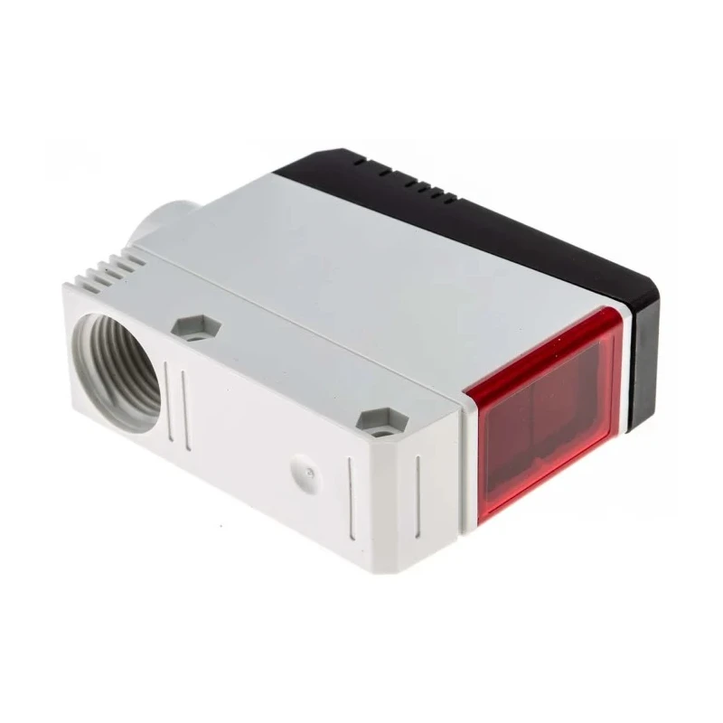 Carlo Gavazzi Retroreflective Photoelectric Sensor, Block Style, 12 m Detection Range, Relay Output, IP67 PMP12RI