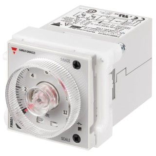 Carlo Gavazzi Timer Relay Multifunction 4-Contact DPDT, 12 to 240 V AC/DC, 0.05 s to 300 h FMB01