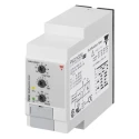 Carlo Gavazzi PMC01 Series DIN Rail Timer Relay, 2-Contact, 24 V dc 115V ac, 0.1 s to 100 h, 7-Function, 2 SPDT Switch 