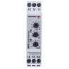 Carlo Gavazzi DMB51 Series DIN Rail Timer Relay, 2-Contact, 12 to 240 V dc, 12V ac, 240 V ac, 0.1 s to 100 h DMB51