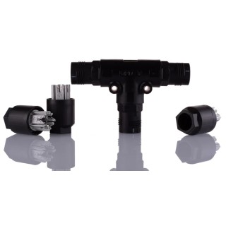 Phoenix Contact Circular Connector Adapter QPD Series with IP69K, IP68, IP66 Protection, 1kV Voltage, 40A Current IP69K
