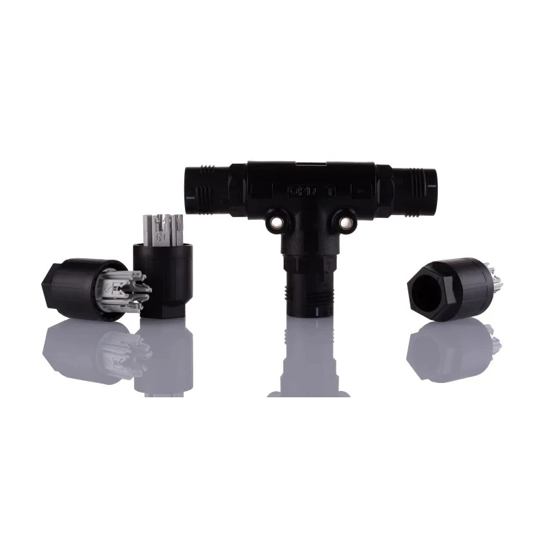 Phoenix Contact Circular Connector Adapter QPD Series with IP69K, IP68, IP66 Protection, 1kV Voltage, 40A Current IP69K