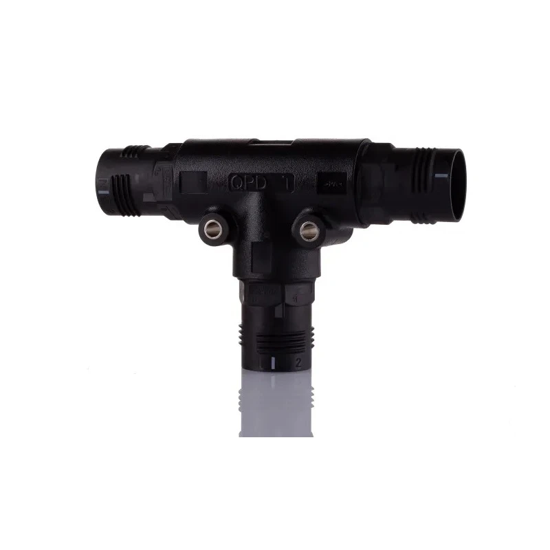 Phoenix Contact Circular Connector Adapter QPD Series with IP69K, IP68, IP66 Protection, 1kV Voltage, 40A Current IP69K