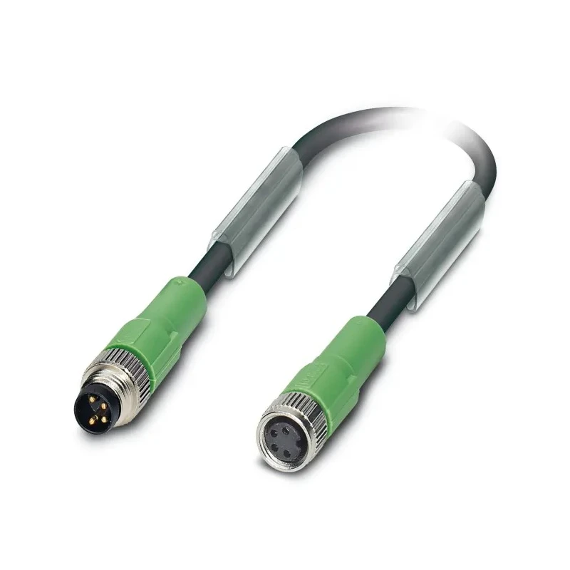 Phoenix Contact Sensor Actuator Cable Male 4 way Straight to Female 4 way Straight 300 mm 30V SAC-4P-M 1682142