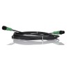 Phoenix Contact Sensor Actuator Cable Male 4 way Straight to Female 4 way Straight 3 m 250V PUR Jacket 1442861
