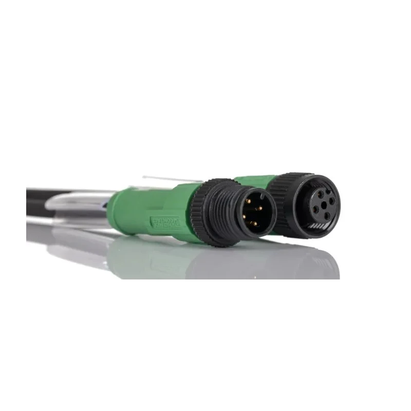 Phoenix Contact Sensor Actuator Cable Male 4 way Straight to Female 4 way Straight 3 m 250V PUR Jacket 1442861