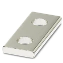 Phoenix Contact DIN Rail Terminal Accessory HV M6/1-VS 2 Series 2 Position Silver Copper 3049262