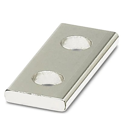 Phoenix Contact DIN Rail Terminal Accessory HV M6/1-VS 2 Series 2 Position Silver Copper 3049262