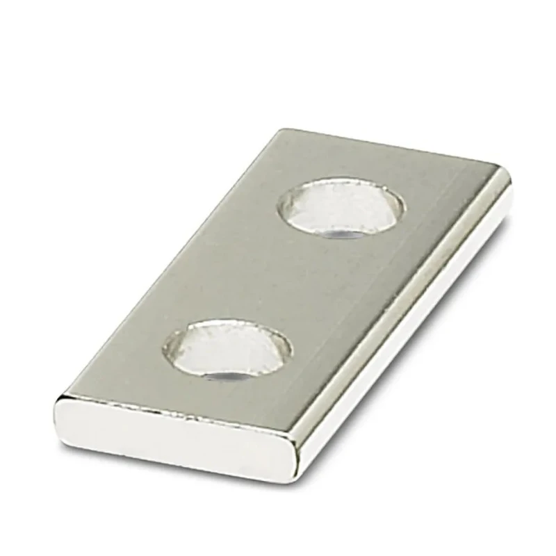 Phoenix Contact DIN Rail Terminal Accessory HV M6/1-VS 2 Series 2 Position Silver Copper 3049262
