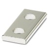 Phoenix Contact DIN Rail Terminal Accessory HV M6/1-VS 2 Series 2 Position Silver Copper 3049262