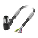 Phoenix Contact Sensor Actuator Cable Male 8 Way M12 Connector to Unterminated 1.5 m Polyurethane Jacket 30V 1522817