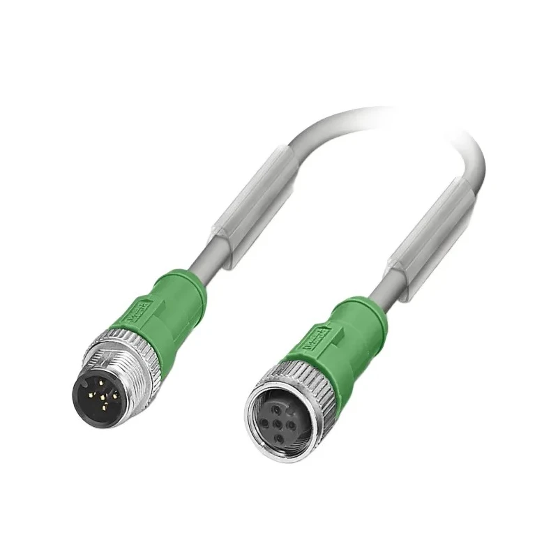 Phoenix Contact Sensor Actuator Cable Male 5 way M12 to Female 5 way M12, Polyurethane Jacket, 3 m Length, 125V 1457270