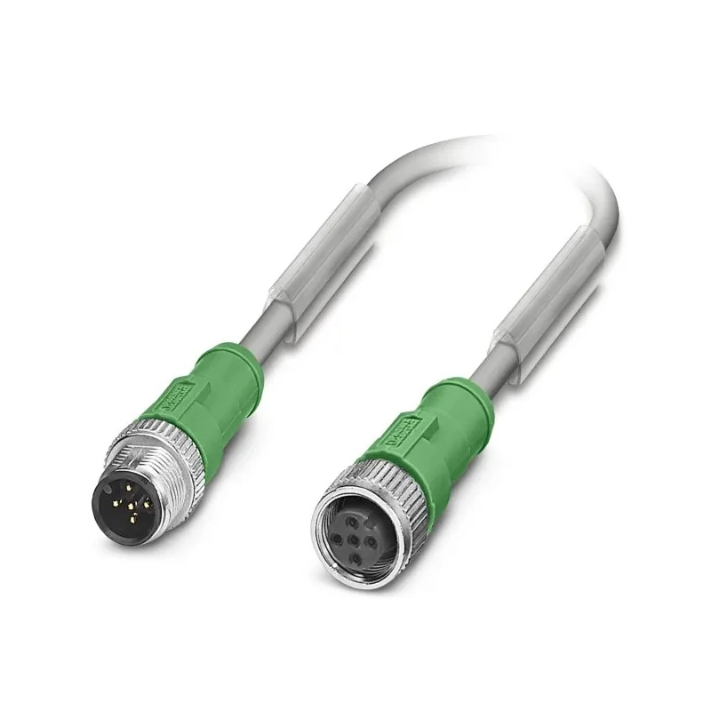 Phoenix Contact Sensor Actuator Cable Male 5 way M12 to Female 5 way M12, Polyurethane Jacket, 3 m Length, 125V 1457270