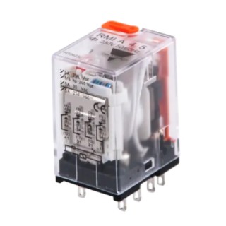 Carlo Gavazzi Power Relay 230V AC Coil 5A Switching Current 4PDT RMIA45230AC