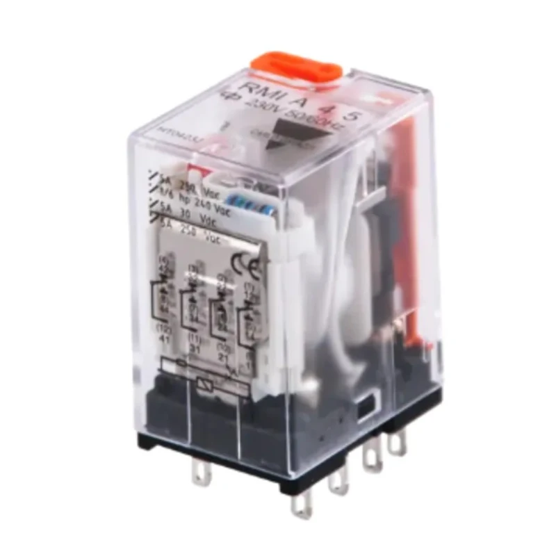 Carlo Gavazzi Power Relay 230V AC Coil 5A Switching Current 4PDT RMIA45230AC