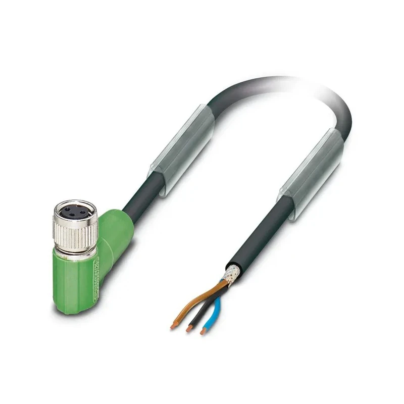 Phoenix Contact Sensor Actuator Cable Female 3 way Right Angle to 3 way Unterminated, Polyurethane Jacket, 60V, 10m 1521795