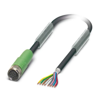 Phoenix Contact Sensor Actuator Cable Female 8 way M8 to 8 way Unterminated, Polyurethane Jacket, 10 m, 30V, IP65 1404150
