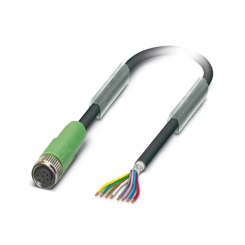 Phoenix Contact Sensor Actuator Cable Female 8 way M8 to 8 way Unterminated, Polyurethane Jacket, 10 m, 30V, IP65 1404150