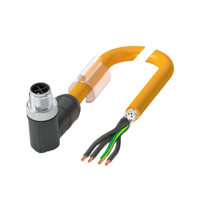 Phoenix Contact Sensor Actuator Cable Male 4 way M12 to Unterminated 4 way Free End, Polyurethane Jacket, 5 m 1424110