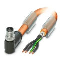 Phoenix Contact Sensor Actuator Cable Male 4 way M12 to Unterminated 4 way Free End, Polyurethane Jacket, 5 m 1424110