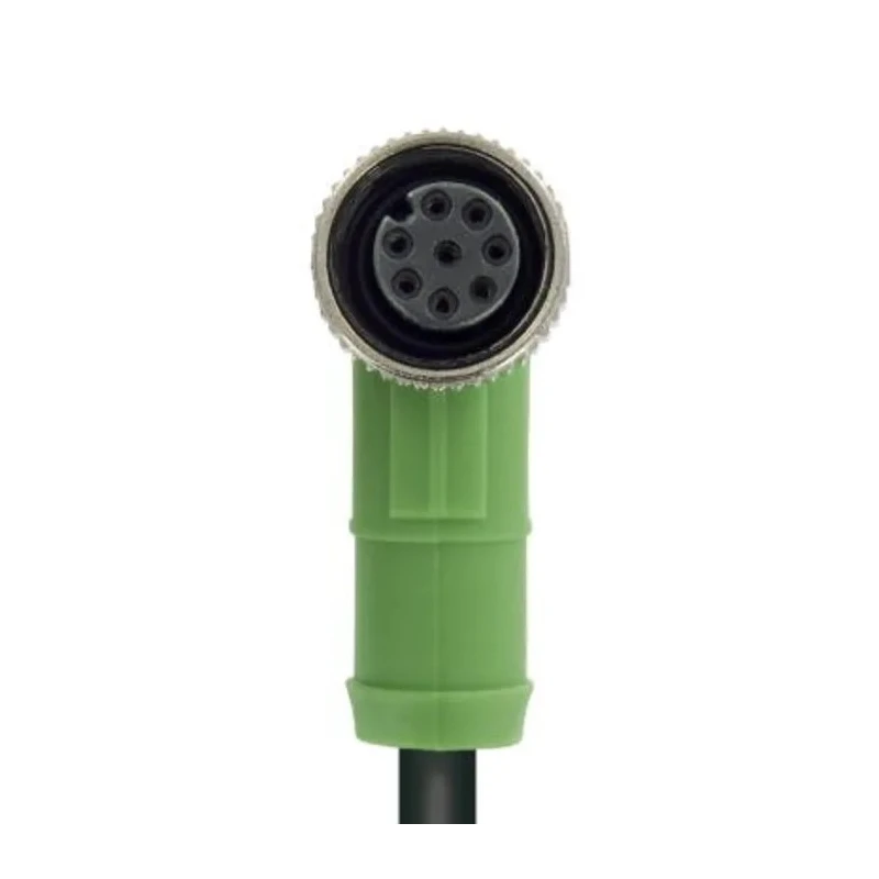 Phoenix Contact Female 8 Way Right Angle to 8 Way Unterminated Sensor Actuator Cable 10m 30V PUR Jacket SAC-8P 1522655