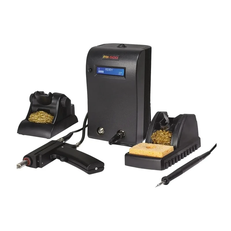 Metcal MX-500DS MX-500 Graphic Display Soldering Station 40 W, 100V-240V, Dual Output MX-500DS